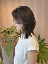 オン キャナルシティ博多前店(on)&nbsp;【竹内哉汰】大人可愛いくびれミディアム×オリーブ/30代/博多