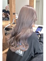 ラグーン(LAGOON)&nbsp;ホワイトミルクティーベージュ/バレイヤージュ/ケアブリーチ