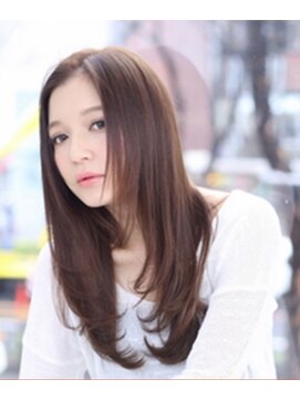ヘア ルミナス バイ フォルテ(HAIR LUMINAS by FORTE) 長め前髪顔周りレイヤーロング