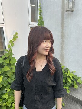 ラーム 松江学園店(rame) イヤリングカラー＋髪質改善トリートメント