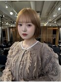 ◎切りっぱなしボブタッセルボブ顔まわりレイヤーボブミニボブ