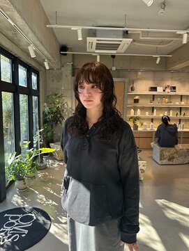 オムズポカ 栄矢場町店(OM's poka) レイヤーカット×レイヤーパーマ×透明感カラー