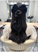 似合わせカット/ダークアッシュ/バタフライカット似合わせカット