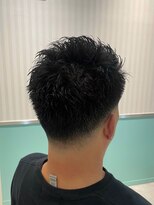 エルエフェ(EL JEFE)&nbsp;【ローフェード×無造作スタイル】［東中野］［理容室］