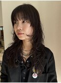 レイヤーパーマレイヤーカット顔周りレイヤーくせ毛パーマ