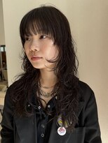 ノラギンザユー(NORA GINZA/U) レイヤーパーマレイヤーカット顔周りレイヤーくせ毛パーマ
