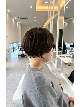ジュベ 別府店(juve.) 別府ショートボブ顔周りレイヤーカット髪質改善カラー