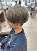 【メンズ】ホワイトベージュマッシュ