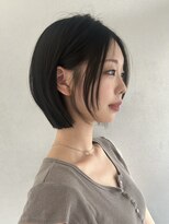 ナループロア ルームー(Nalu pu loa ROOMOO) タンバルレイヤード/ひし形レイヤーボブ/韓国ボブ/OSA