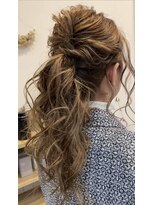 ラボヌール(Ra Bonheur) 【ヘアーセット】ポニーテールアレンジ