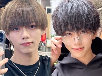 アイトーキョー 名古屋2nd(AI TOKYO)の写真/垢抜けたい学生を全力応援。栄メンズパーマ／メンズカラーをパーソナルにご提案「曲がる縮毛矯正メンズ栄