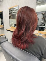 クラン 岡本(Chlan)&nbsp;デザインカラー　グラデーションレッド