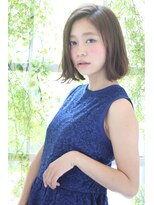 [K-two銀座]ラフなハネがポイントのカジュアルボブ