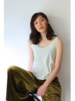 アトリエサニーデイ(atelier SUNNY DAY)&nbsp;ミディアム/パーマ/モカブラウン/前髪カット/大人ミディアム