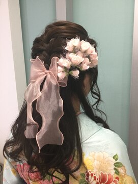 エアー(AIR) 卒業式ヘアアレンジ