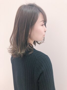 マッシュ チャヤマチ(MASHU chayamachi) シークレットハイライトで透明感アッシュ