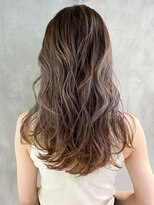 アイティー バイ アルバム 中野店(IT by ALBUM) ベージュロング_セミウェットウェーブオリーブカラー_ba306121