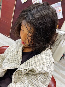 ヘアースタジオ アール(Hair Studio R) かっこいい☆キッズ無造作スパイラルウェーブ