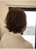 無造作グラデーションボブ