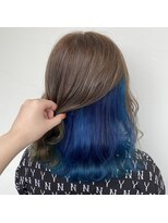 サロンドミルク 溝の口店(salon de MiLK) インナーブルー♪