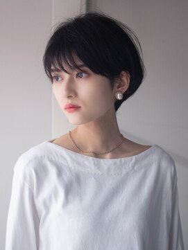 サーカス バイ ビュートリアム 青山(CIRCUS by BEAUTRIUM) マッシュショート 大人可愛いショートヘア 艶カラー 30代40代