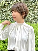 アクセサリー映える大人の垢抜けショート！20代30代40代