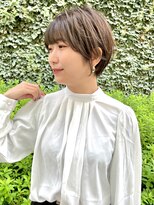 ジアン バイ ミルボン NU茶屋町+(GIEN by milbon)&nbsp;アクセサリー映える大人の垢抜けショート！20代30代40代