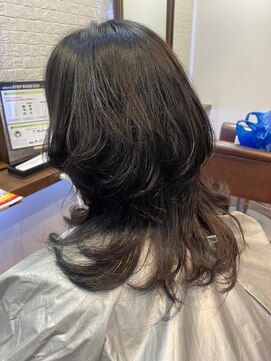 ヘアー サロン アットシュシュ(Hair Salon At'shushu) ふんわりくびれセミロング(^^♪