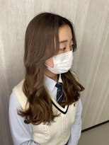 アンダーバー(UNDRvr)&nbsp;1ブリーチで作るナチュラルベージュ