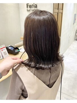 フェリア 松山(Feria) 【Feria松山】美髪ブラウン☆白石