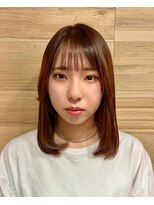 ビューティーサロン ホープ(beauty salon HOPE) 韓国風　セミロング　　【髪質改善トリートメント・キラガミ】
