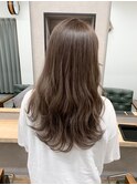 ホワイトグレージュ/こなれミディ/大人かわいい[稲毛/稲毛駅] 