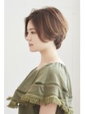 大人ショートボブ