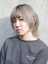 ヘア サロン イエロー(hair salon YELLOW)&nbsp;ミニウルフ×ミルクティーベージュ