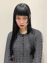 ネロ ヘアサロン 渋谷(NERO HAIR SALON)&nbsp;【 三浦真穂 】黒髪　スーパーロング　姫カット