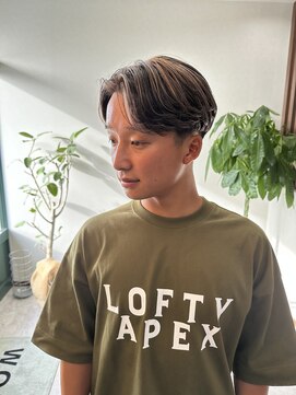 ウォルク(WOLK) センターパート/ハイライトカラー