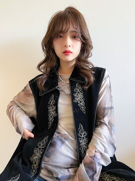 レニーバイエース(LANY by ACE) LANY横浜 トレンドオリーブベージュ×韓国風ニュアンス巻き