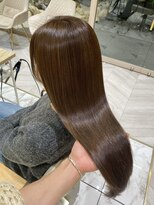 ゼスト フィーノ(ZEST fino) 【橋本姫奈】髪質改善×赤み消しナチュラルオリーブベージュ