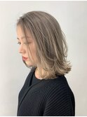 小森谷切りっぱなしボブエアリーロング,美髪,外ハネベージュg120