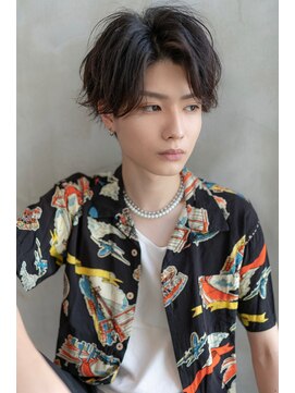 ハバナ 渋谷(HAVANA) 束感モテる/ツーブロック/センターパート/ニュアンスパーマ