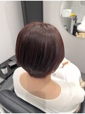 ピンクカラー×髪質改善トリートメント(大宮/髪質改善/カラー)