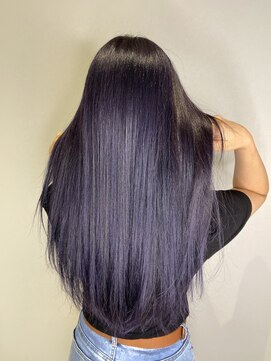 アース 岩槻店(HAIR&MAKE EARTH) 透明感抜群バイオレットカラー