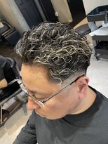 ラグシス ザ バックルーム(LUXIS THE BACK ROOM) 極道パーマ【立川/メンズ】