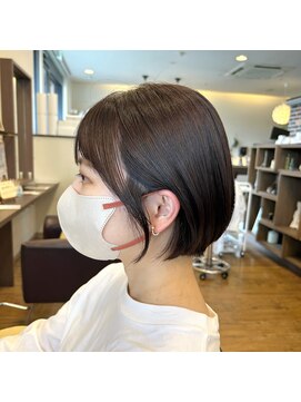 ヘアーブランドジン パルト(HAIR BRAND Jin Palt) 顔周りとショートで小顔効果