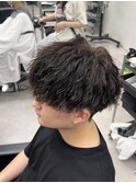 縦落ちツイストスパイラルパーマ/マッシュパーマ/八王子
