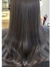 【赤み消し高彩度カラー】カット＋アディクシーカラー＋1stepTR　￥9600
