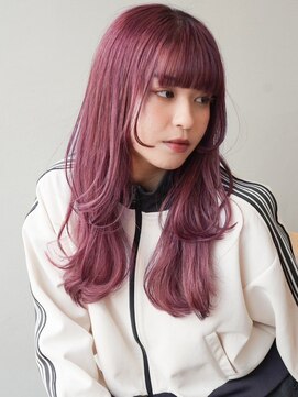 ヘアーループレル(Hair ruup Rell design works) パープルピンク