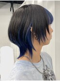 □＃顔まわりレイヤー＃レイヤーカット#ウルフ＃インナーカラー
