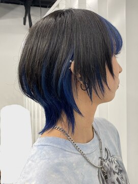 ココ 原宿(KOKO) □#顔まわりレイヤー#レイヤーカット#ウルフ#インナーカラー