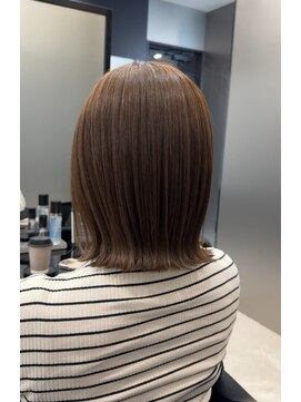 ハルキミナトジャパン センダイ(HARUKI MINATO japan SENDAI) 外はねボブスタイル